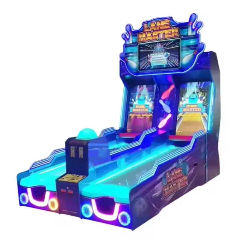 Macchina per Bowling Commerciale, Attrezzatura per Intrattenimento Arcade con Punteggio Automatico per Centri di Divertimento Familiare - immagine 2