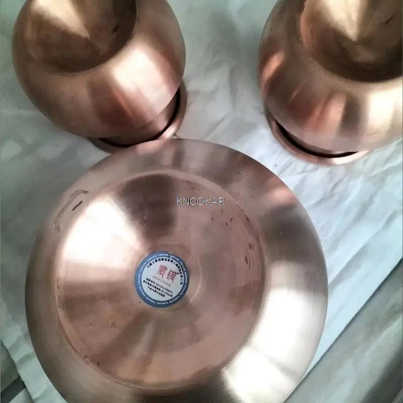 Big Size 13cmX16.5cm Copper Fire Cupping Heating Jars Back Health Care Massage Iastm Gua Sha Soft Tissue Therapy GuaSha Tools 5