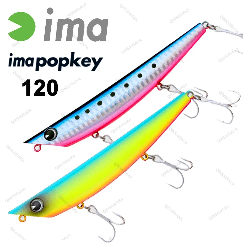 

Сделано в Японии IMA POPKEY Imapopkey 120 мм приманка для морского окуня приманка для рыбалки Плавающий Гольян для соленой воды змея Ползания