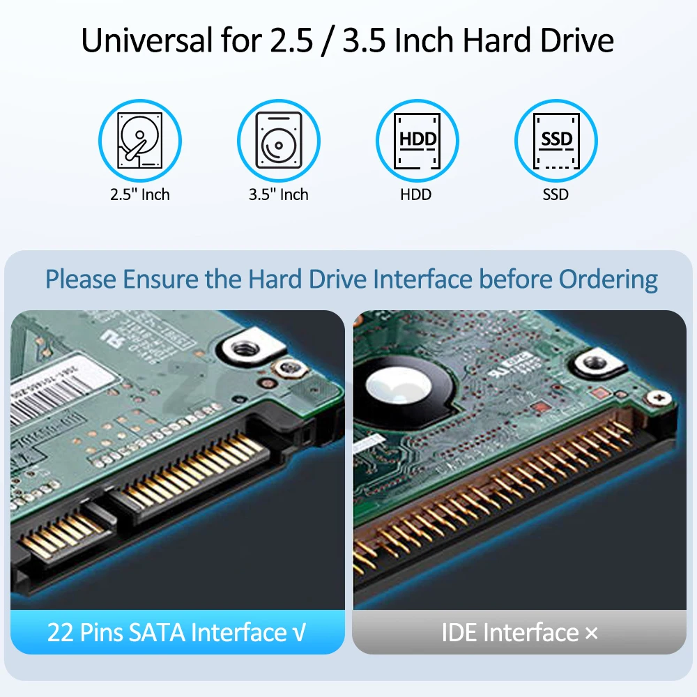 Zexmte SATA-USB 3.0  USB A-SATA 3 ̺ 6Gbps  2.5/3.5 ġ ϵ ũ  HDD SSD, cabo sata 
