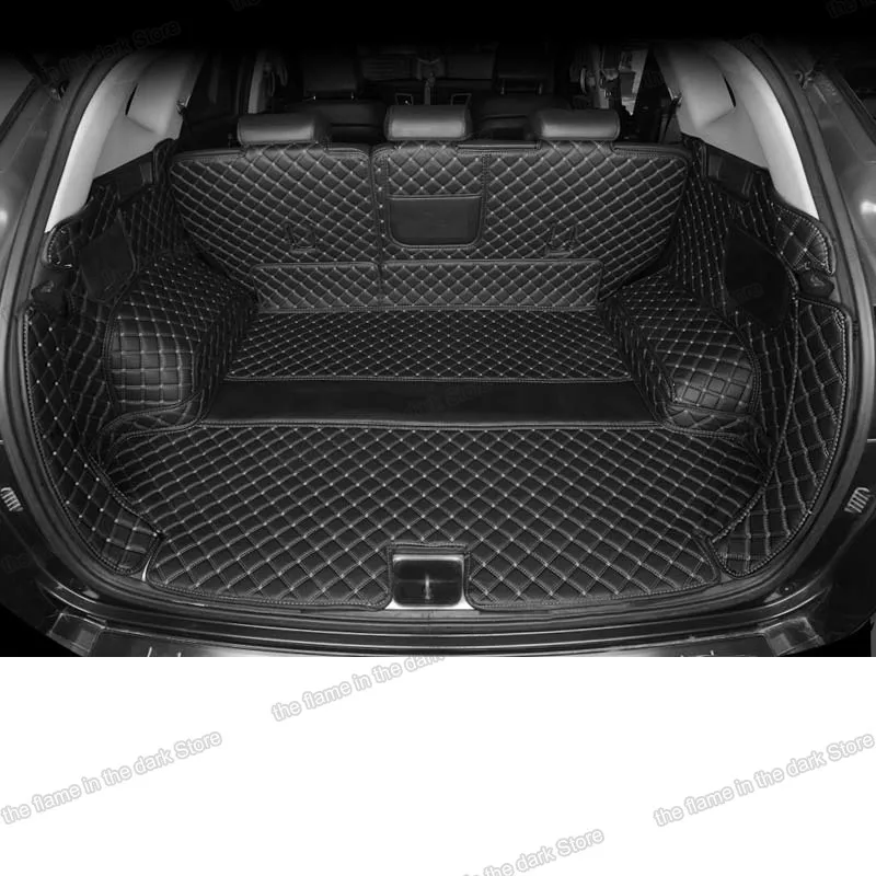 Leather Car Trunk Mats For Hyundai Tucson 2020 2021 2022 Nx4 Rear Boot