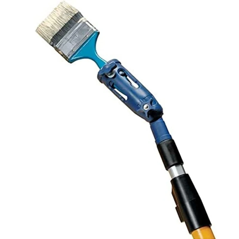 Multi-Angle Paint Brush Extender Edger Tool for Walls High Ceilings Corner Painting Roller Extension Pole paint brush extender