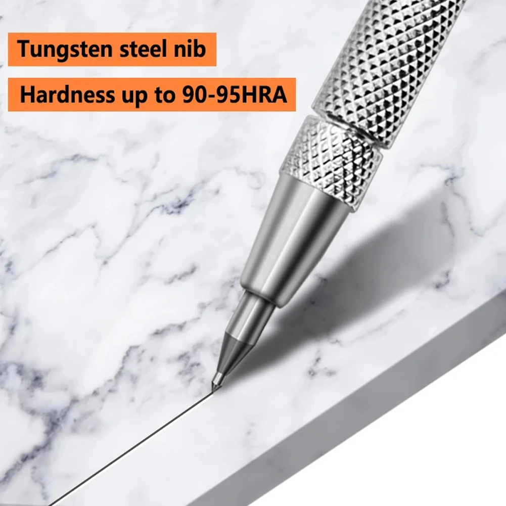 11PCS Silver Tungsten Carbide Tip Scriber Engraving Pen Marking Tip For Glass Ceramic  Aluminium Durable Magnet