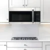 Over-the-Range Microwave Oven, 1.7 Cu. Ft. - 1000W - Auto Reheat, Multi-Stage Cooking, Melt/Soften Feature, Child Safety Lock, L 6