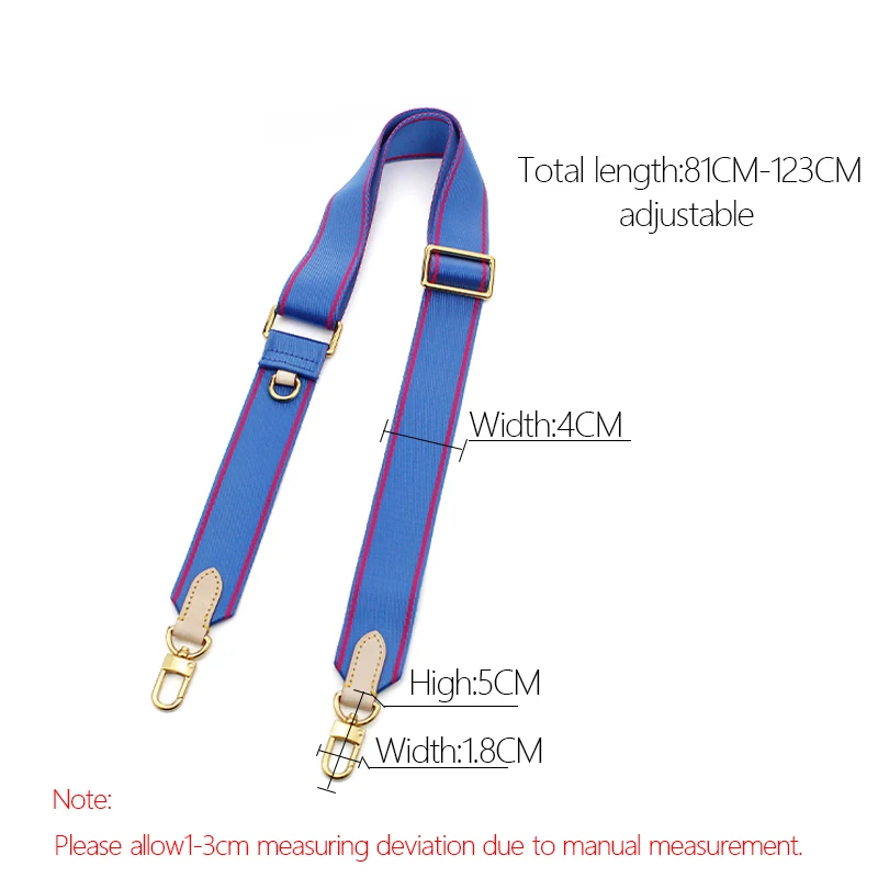 TINBERON Luxury Adjustable Canvas Shoulder Bag Straps Plus Coin Purse Bags With a Long Strap Replacement Women Handbag Bag Strap