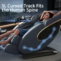 Jinkairui Heated Home Office Zero Gravity Massage Chair Electric Body Shiatsu Armchair Multifunctional Recliner Airbag Wrapped 2