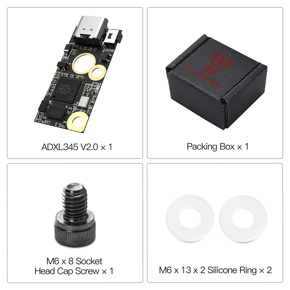Bigtreetech-placa Acelerômetro Stealthburner para Extrusora Klipper Hotend Raspberry pi Peças de Impressora 3d Btt Adxl345 V2.0 - Imagem 2