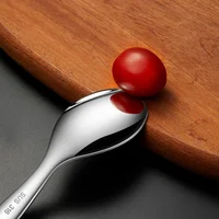 WORTHBUY 316 Stainless Steel Cutlery Set With Plastic Storage Box Portable Cute Mini Spoon Fork For Children Kitchen Tableware 6