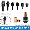 Rivet Nut Tool Drill Adapter M3 M4 M5 M6 M8 M10 Simple Installation Electric  Manual Cordless Riveter Metal License Plate 1