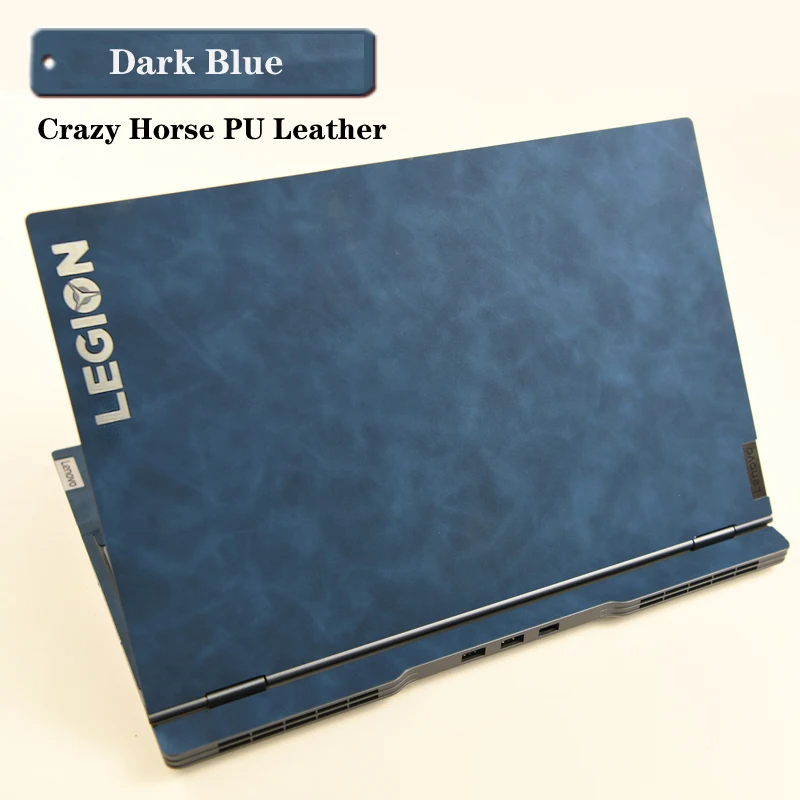 Capa de Adesivo de Pele de Couro pu Crazy Horse para 20232023 Lenovo Legion 15 15.6 Legion Y530 Y540 15.6 Legion 7i 15.6 S34015 - Imagem 3