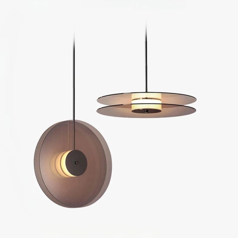 

Glass chandelier Nordic minimalist design sense Art restaurant bar counter bedside small chandelier