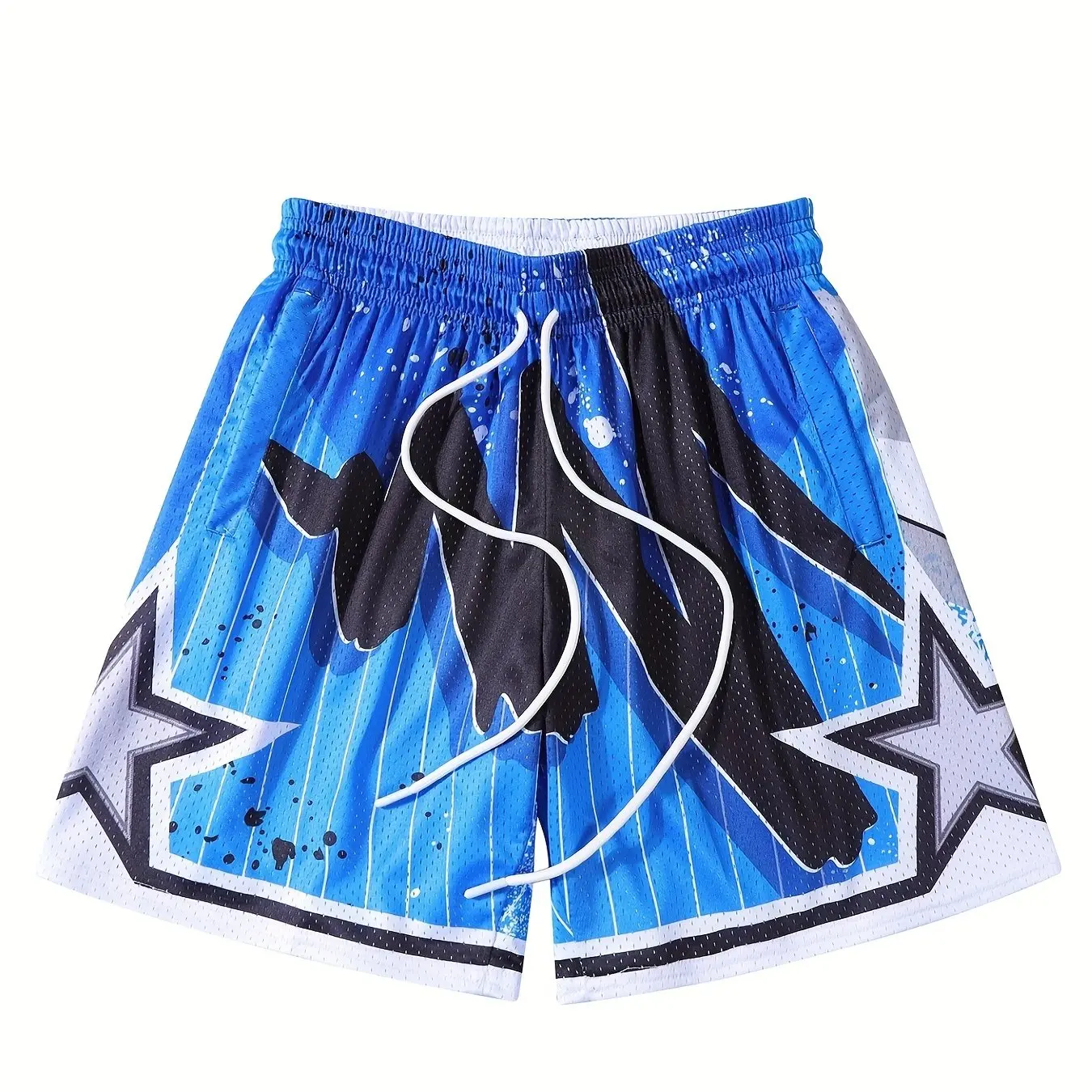 Street Life Summer Casual Shorts Men Women Kids Shorts Fashion Graphic Letter Printed Breathable Quick-Drying Oversized