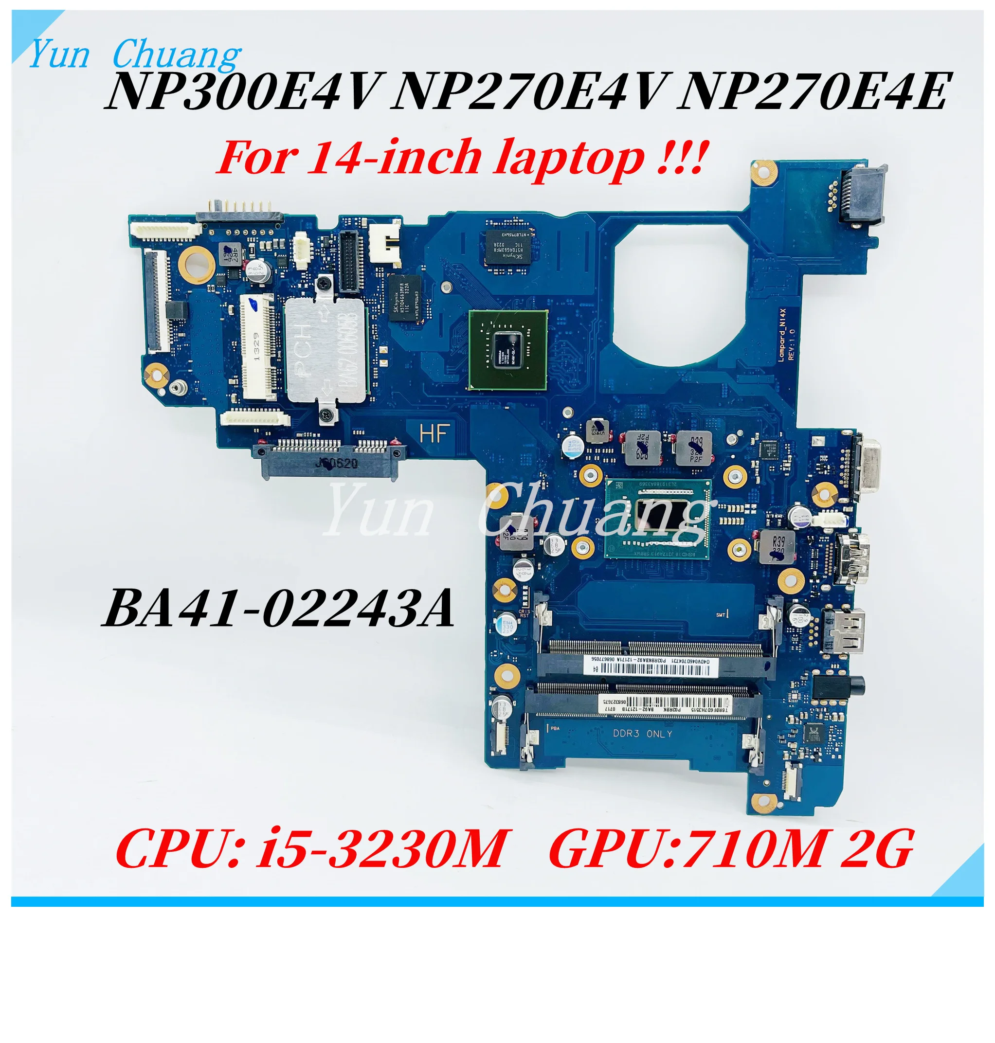 Семейная материнская плата для Samsung NP300E4V NP270E4E NP270E4V 14-дюймовая Материнская