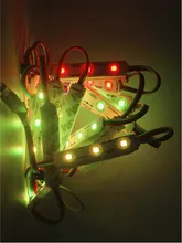  12V WS2811 LED Module Advertisement Signs Light IC Full Color Pixel Programmable Addressable LED String RGB 20pcs/lot 5050 SMD 