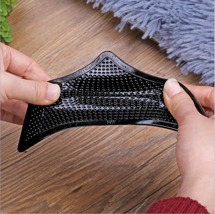 Silicone Bathroom Corners Pads  Non Slip Rug Pad Bathroom - 4pcs Home  Floor Rug - Aliexpress