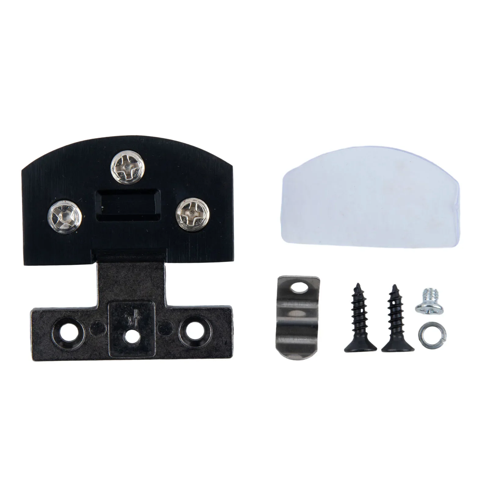 

Brand New Glass Door Hinge Supplies Accessories Durable Hardware Practical Black/Silver ​Countertop Free Opening