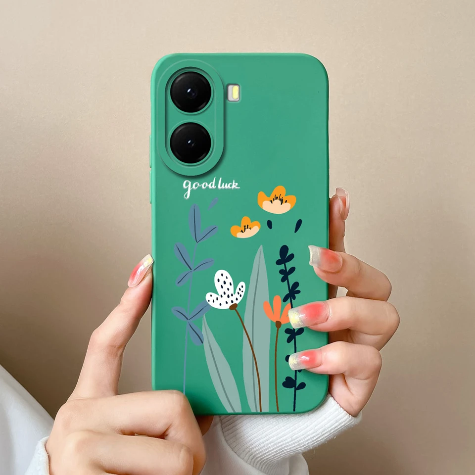 Personalized Girl Dinosaur Liquid Shockproof Non-slip Bumper Case