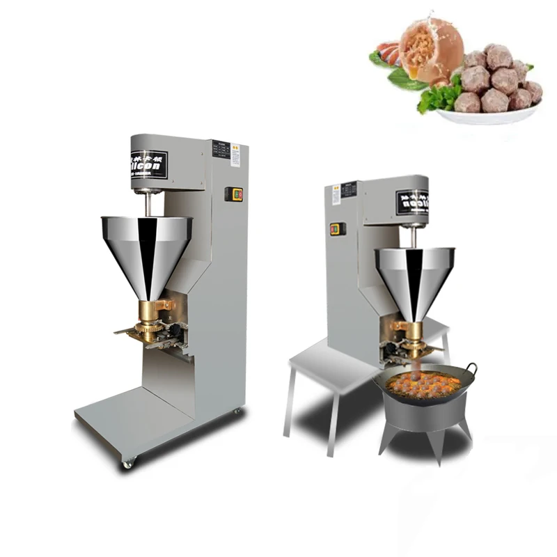 

Small Commercial Fish Balls, Beef And Fish Balls, Electromechanical Rice-Meat Dumplings Making Machine