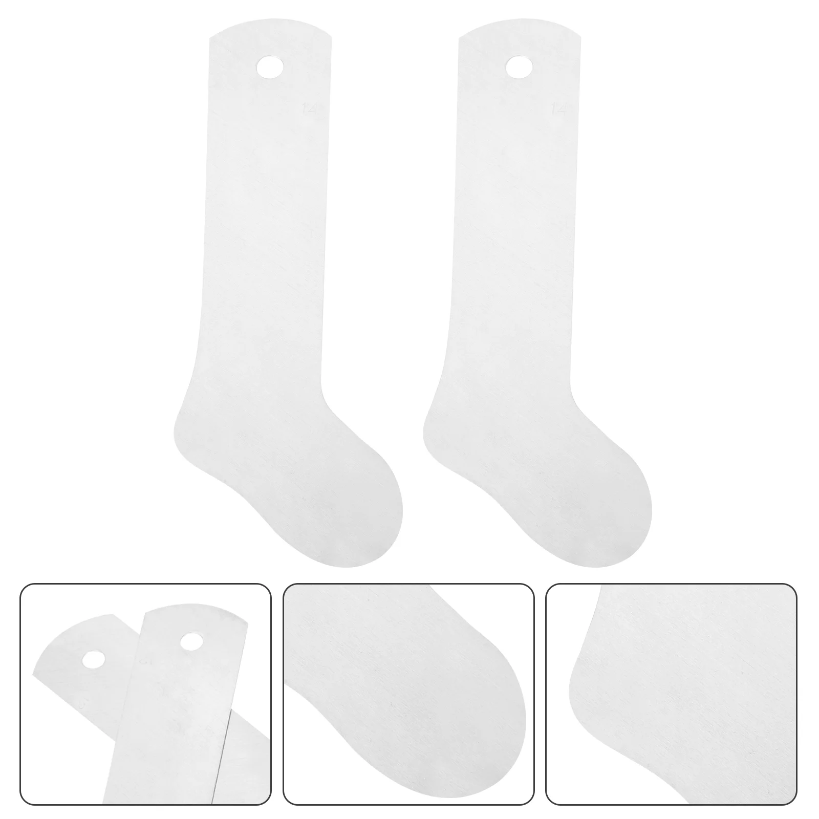 

Knitted Socks Metal Straight Sock Jigs Sublimation Crew Sock Jig Aluminium Sock Boards Diy Heat Press Transfer Dye