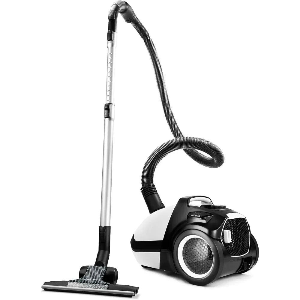 WhisperJet C2 Canister Vacuum Cleaner-Ultra-Quiet Operation-U15 ULPA Filtration Made in Germany