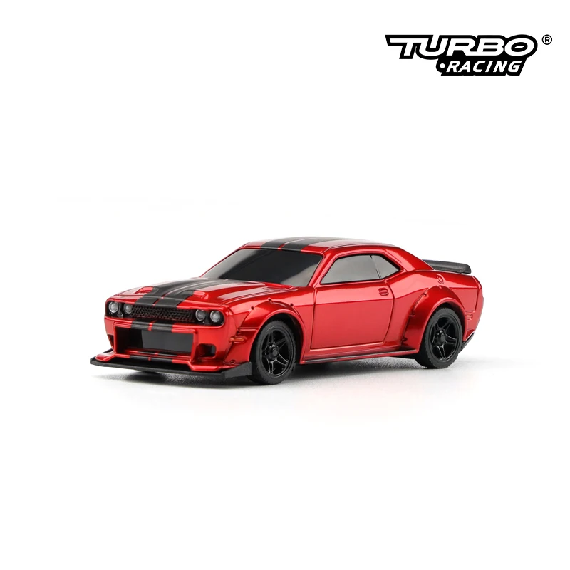Turbo Racing 1:76 C75 Road Radio-Controlled Car Mini Full Scale Remote Control Car Toy RTR Suitable For Children And Adults 6