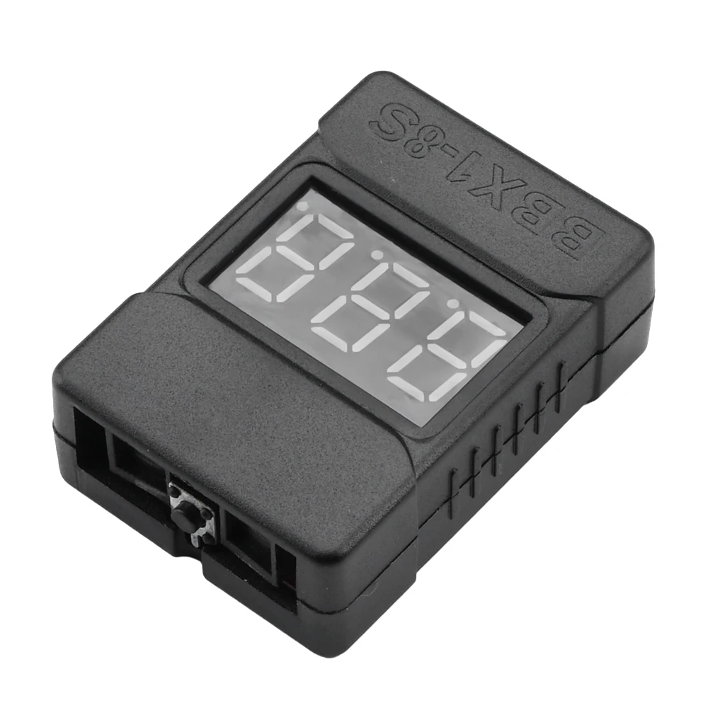 BBX 1-8S Lipo Battery Voltage Tester/ Low Voltage Buzzer Alarm/ Battery Voltage Checker With Dual Speakers 4