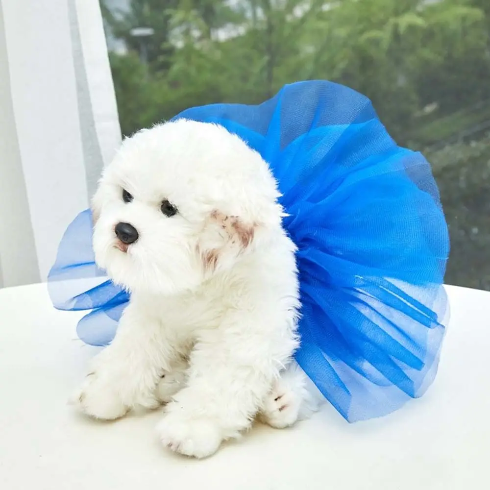 Lace Princess Dress Tutu Dress For Small Medium Dog Apparel Puppy Dog Skirts Pet Supplies Puppy Clothes Dog Dress images - 6