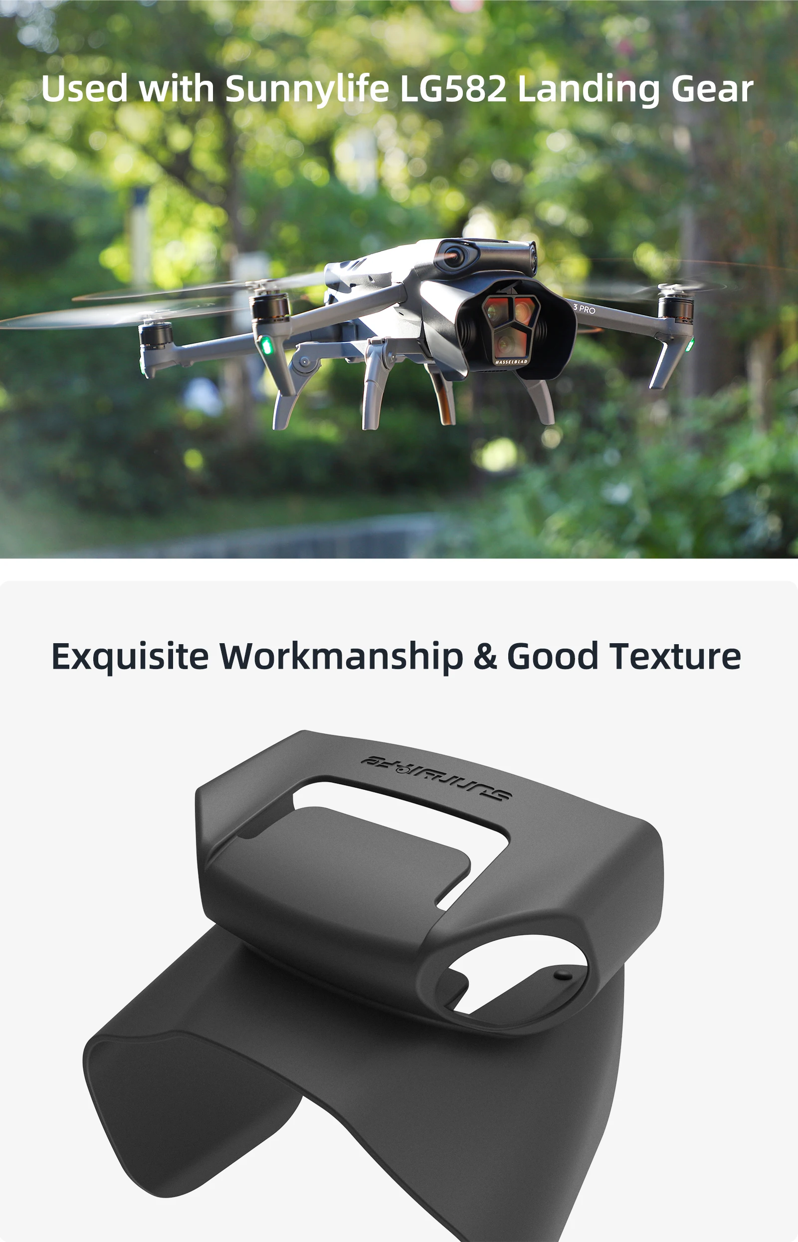 Lens Cover For DJI Mavic 3 Pro Drone Gimbal Protector Camera Protective Cover Cap Lenshood Maivc 3 Pro Sunhood Accessories 2