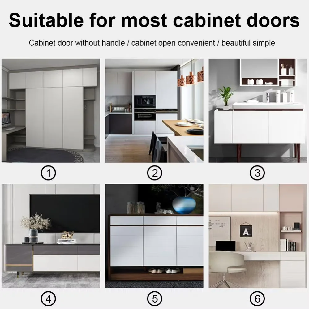 Magnetic Cabinet Latches Door Catch 1Pcs Cabinet Magnetic Drawer Catch Push To Open