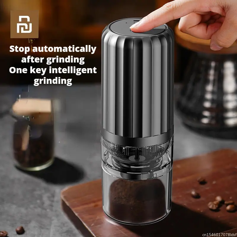 youpin-coffee-grinders-type-c-usb-charge-professional-ceramic-grinding-core-coffee-beans-mill-grinder-upgrade-portable-electric