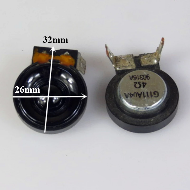 SOTAMIA 2Pcs 1 Inch Mini Tweeter 26mm 4 Ohm 5W Treble Speaker Ultra-tweeter Neodymium Magnetic Sound Music Hifi Loudspeaker 3