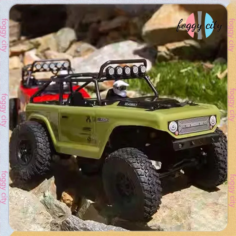 Акция Axial Scx24 Axi90081 1/24 Rtr Радиоуправляемый электрический внедорожник 4wd игрушечный автомобиль для скалолазания подарок на день рождения для детей