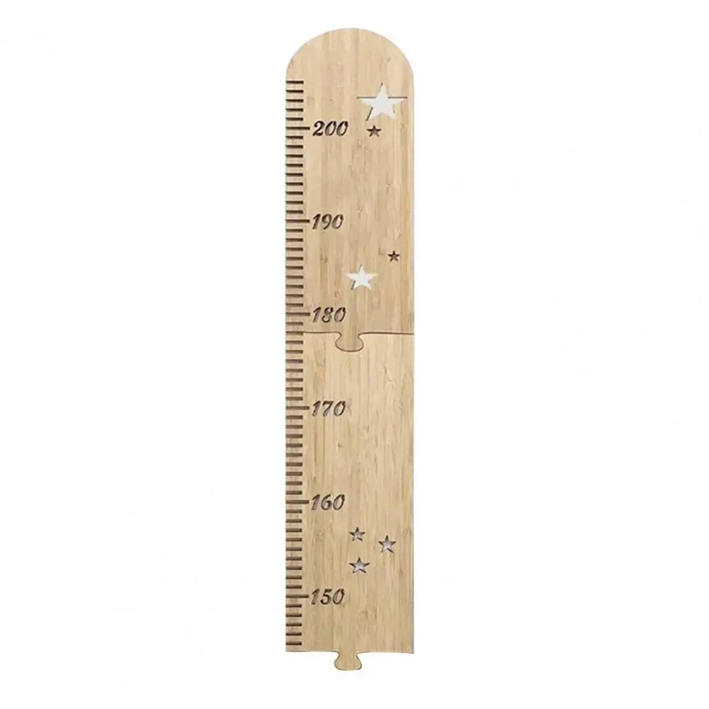 Wall Hanging Kids Growth Chart Precise Scale Children Room Baby To Adults Boys Girls Wooden Splicing Height Measurement Ruler