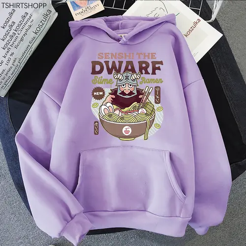 Delicious in Dungeon Dwarf Chef Slime Ramen Hoodie Women Walking Mushroom Marathon Hoodies Hot Anime Dungeon Meshi Senshi Hoodys - Image 12