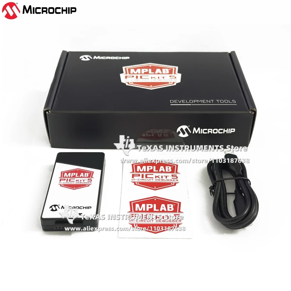 TI Official】 MPLAB® PICkit™ 5 In-Circuit Debugger PG164150