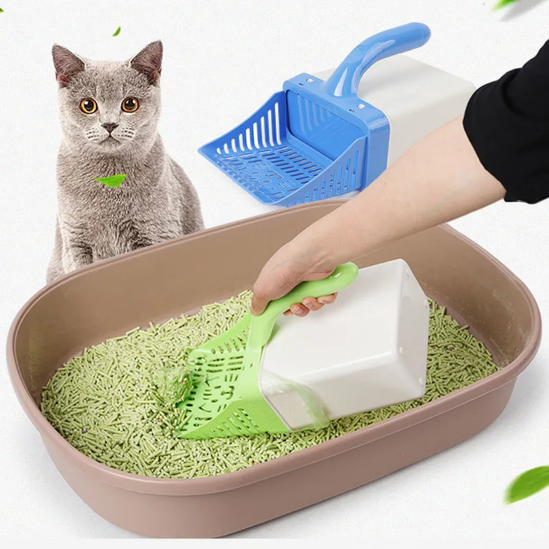 Cat Litter Shovel Pet Cleanning Tool Plastic Cleaning Products Toilet