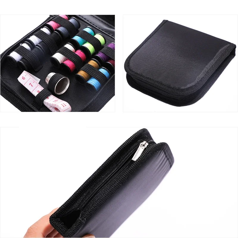 10 Pcs Portable Sewing Kit Sewing Accessories Thread Manual Needles Small Scissors