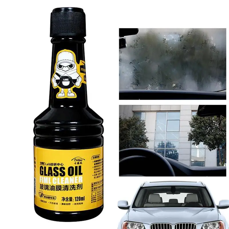 

Car Glass Cleaner Car Windshield Restoration Beauty Care Agent for Car Remove Dirt Water Stains Portable Auto Oil Film Cleaner