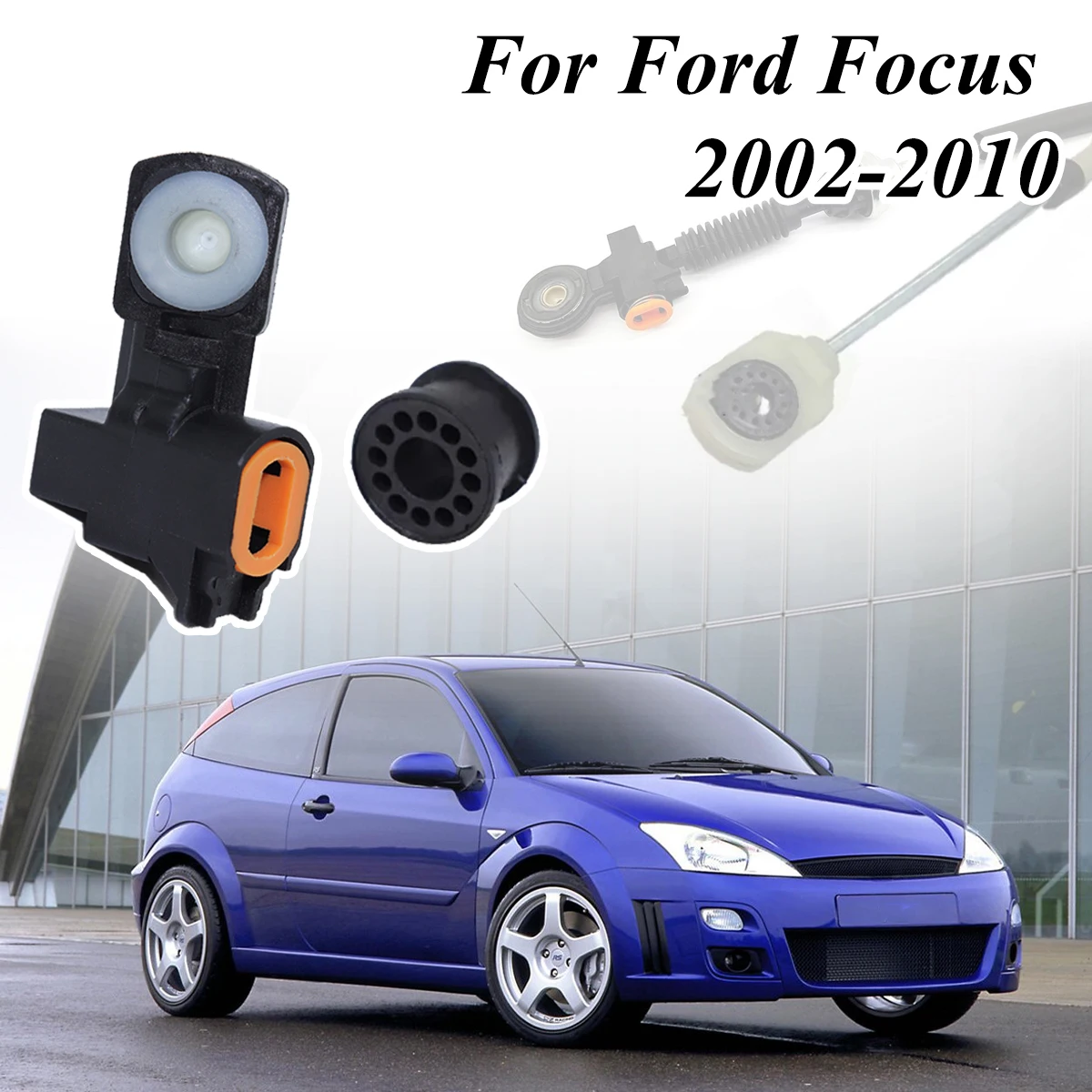 Gearbox Shift Lever Cable End Rod Linkage Connector Adapter Selector Buckle for Ford Focus 2002-2010 Peugeot 607 Replacement Part