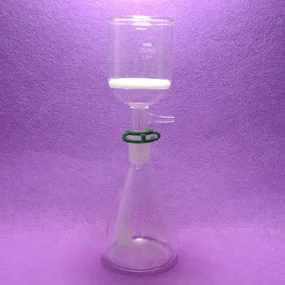 

Лабораторная колба Erlenmeyer, 500 мл, 24/40, устройство всасывания фильтрации, воронка бухнера 250 мл