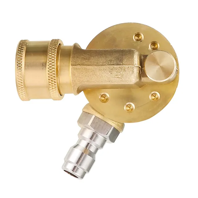 4500Psi 1/4 ″ Gyors Összekötő Forgócsatlakozó 5/7Angles Nyomásfúvó -Tartó Tartó Tisztítószer