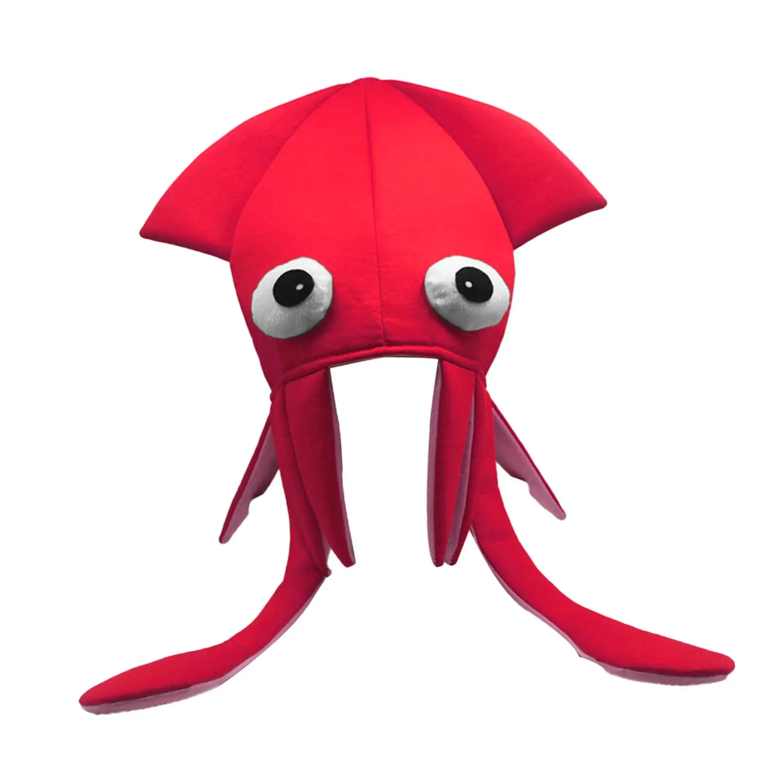 Squid Hat for Men Women Headgear Dress up Animals Hat Photo Prop Headwear