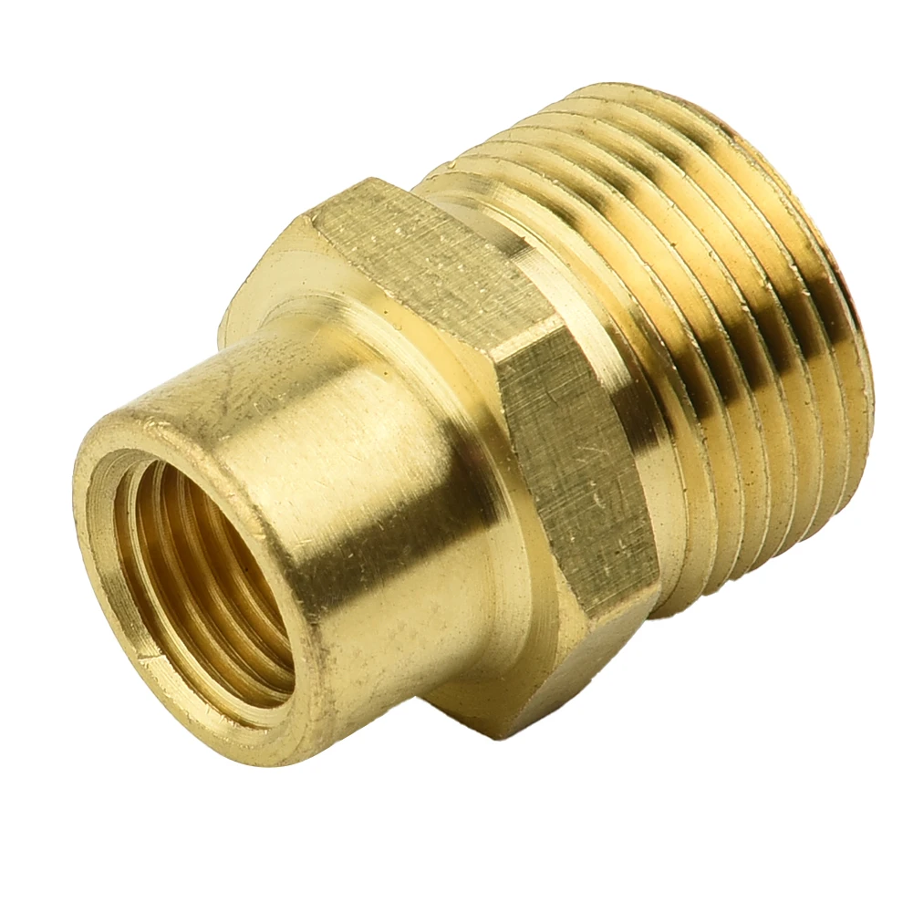 

Pressure Washer M22 X 1/4" NPT Female Plug For Karcher Style Adapter For Garden Pumps Hose Reels Replacement Accessories