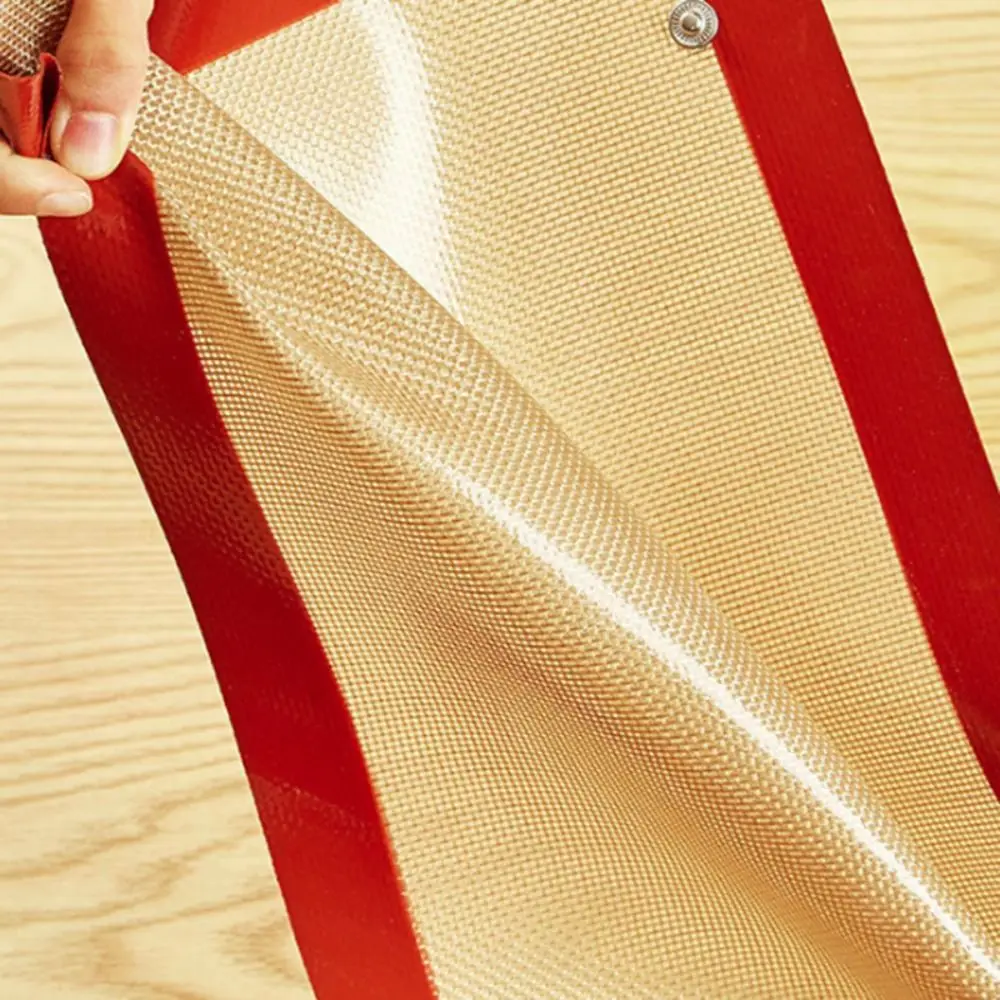 Bakeware Silicone Baking Mat Sheet with Button Leak Proof Oven Liner Heat-Resistant Reusable Oven Pad Cookie Tray