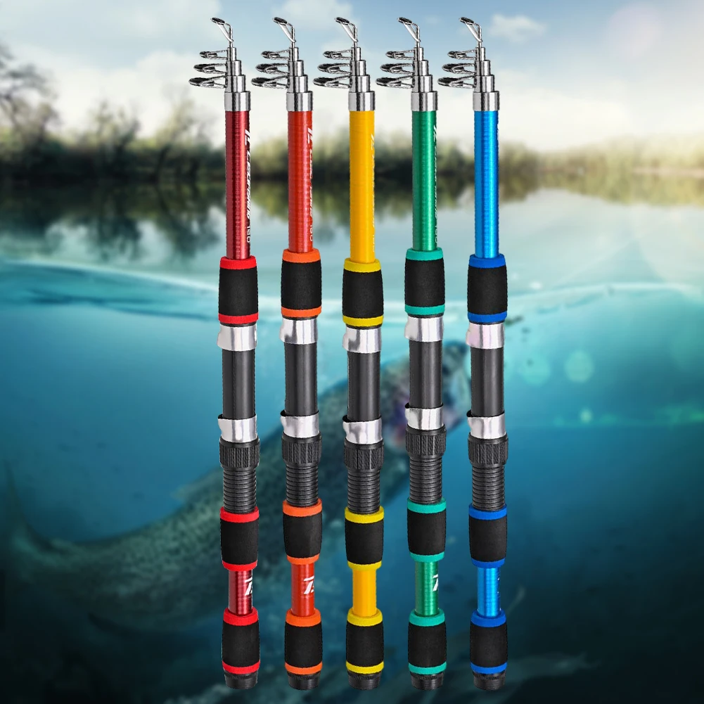 HandFishingRodsMiniFoldableHandFishingPoleUltralightBreaking