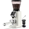 G1 Conical Burr Coffee Grinder, 48 Grind Settings Anti-static Burr Mill, Precision Electronic Timer and LED Touchscreen for 1