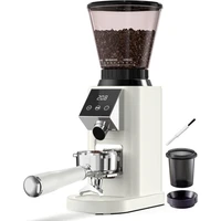 G1 Conical Burr Coffee Grinder, 48 Grind Settings Anti-static Burr Mill, Precision Electronic Timer and LED Touchscreen for 1