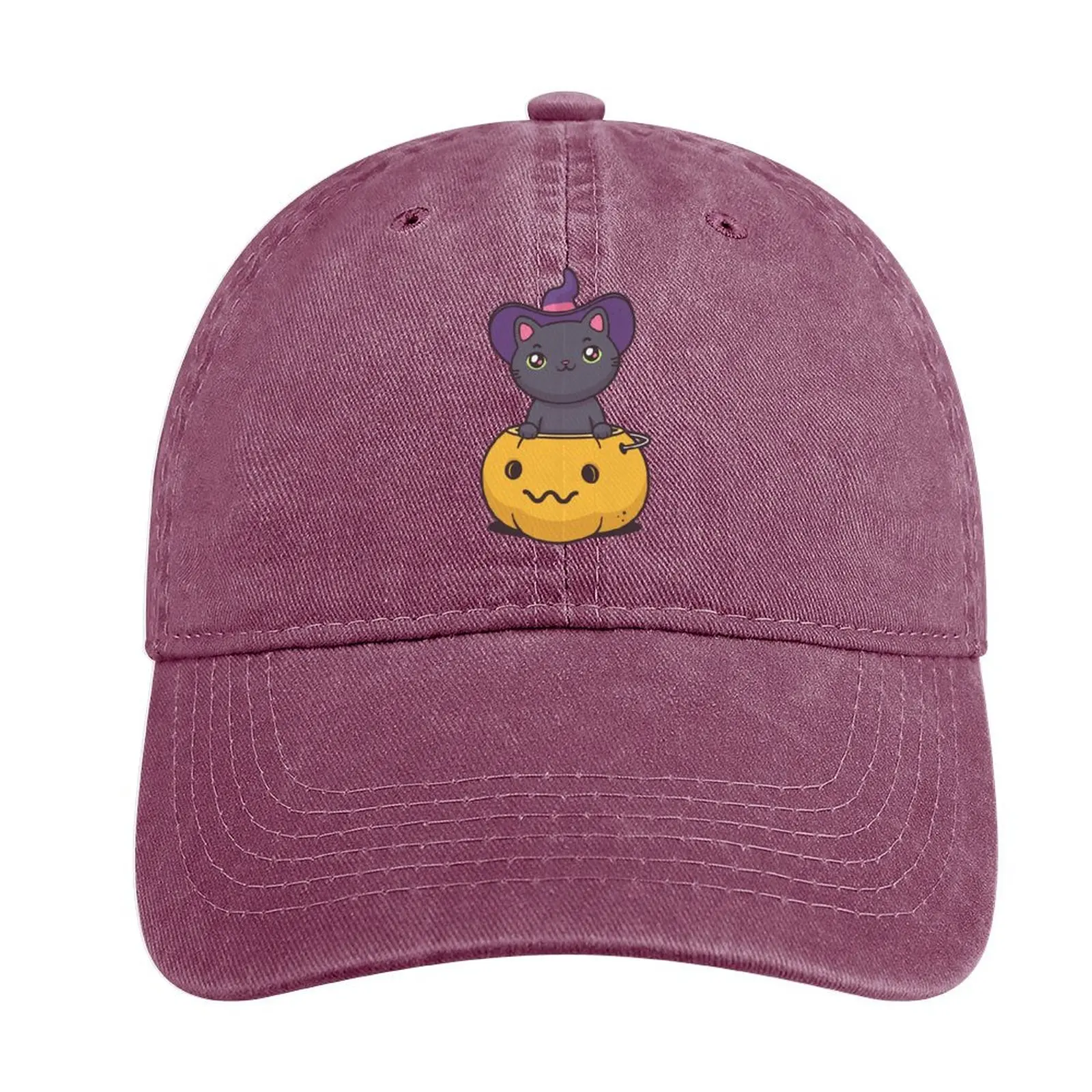 

Haloween Kitty Cowboy Hat Sunhat Kids Hat Hat Ladies Men'S