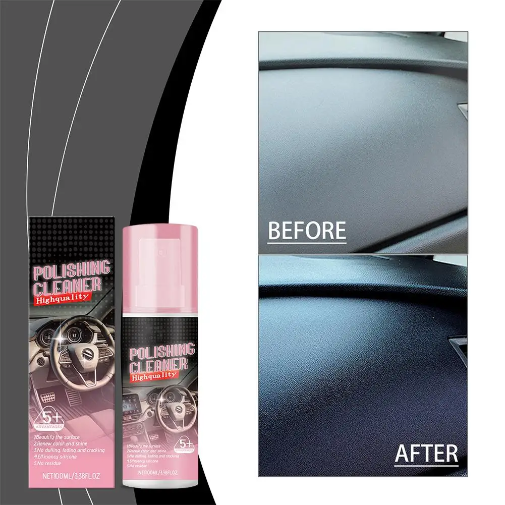 Car Plastic Restorer Back To Black Gloss Car Cleaning Coating Products Plastic Auto And Renovator Repair Restore Leather Po N2X6