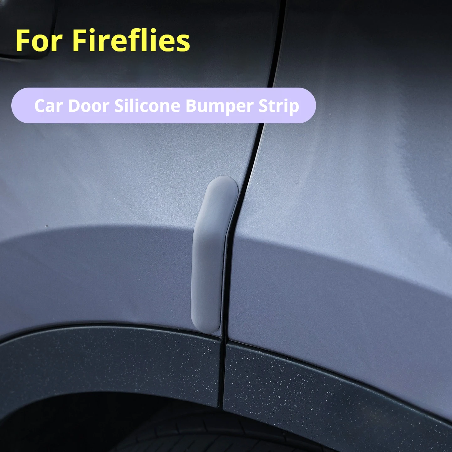 Nio Firefly 2025 2026 실리콘 도어 충돌 방지 스트립 외부 보호대 안티 스크래치 자동차 스티커 액세서리